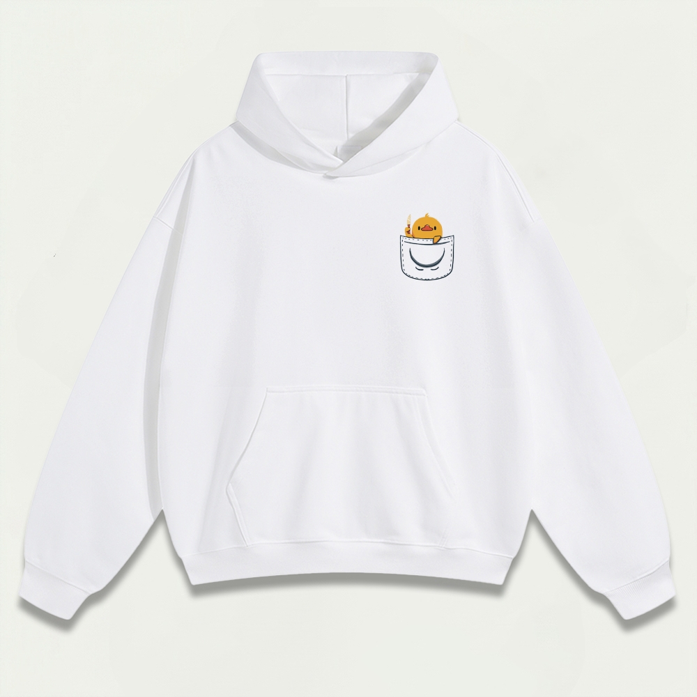 Pocket Duck Heavyweight Trail Hoodie