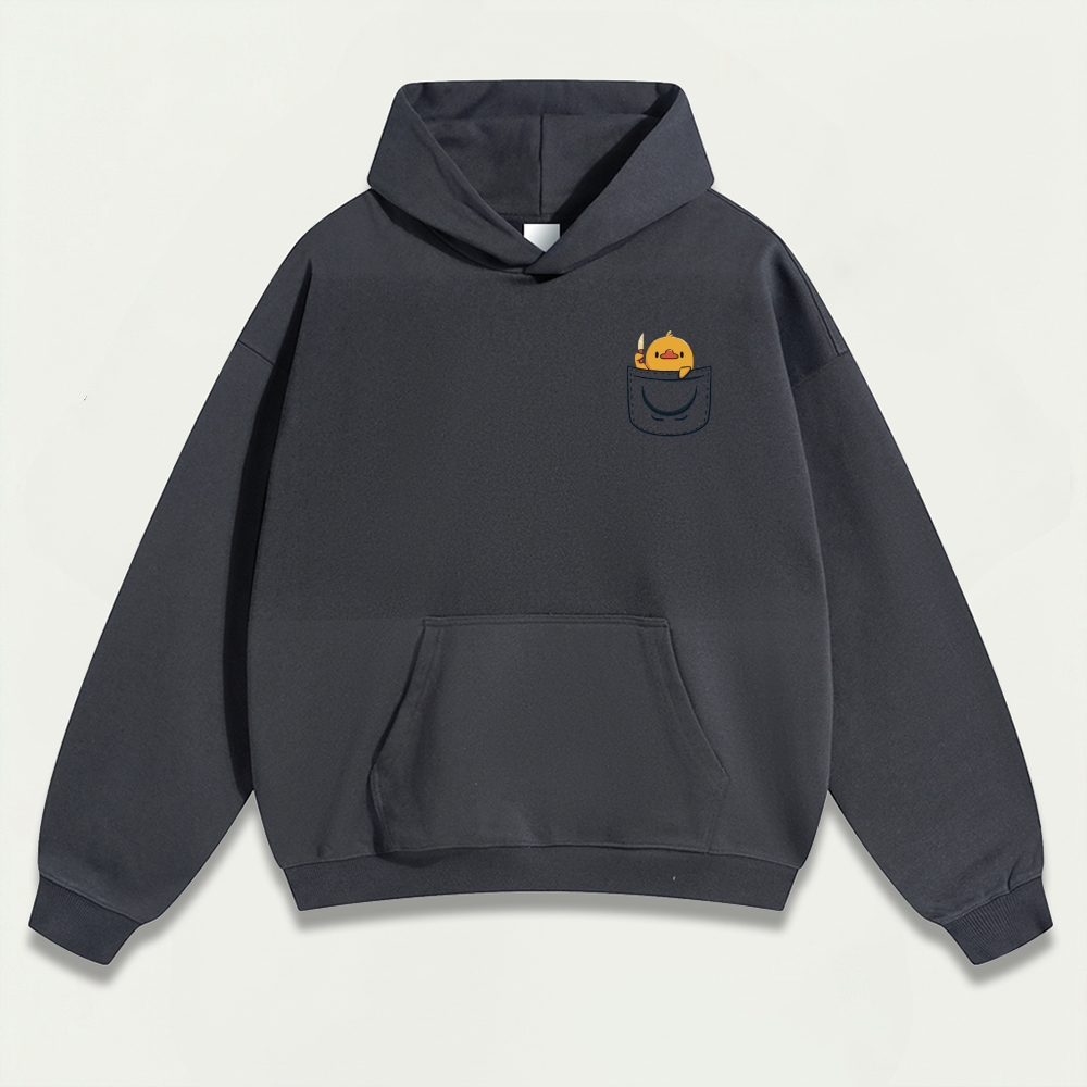 Pocket Duck Heavyweight Trail Hoodie
