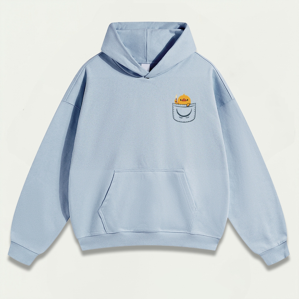 Pocket Duck Heavyweight Trail Hoodie