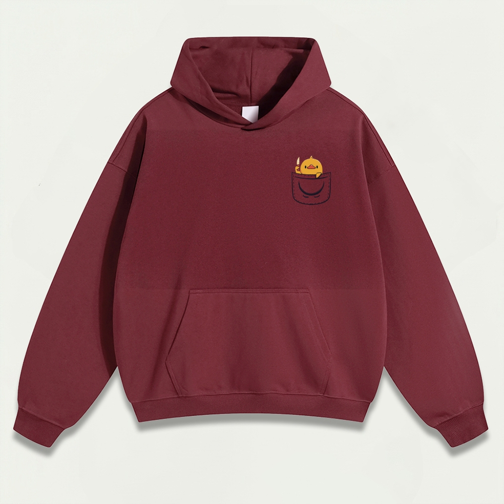 Pocket Duck Heavyweight Trail Hoodie