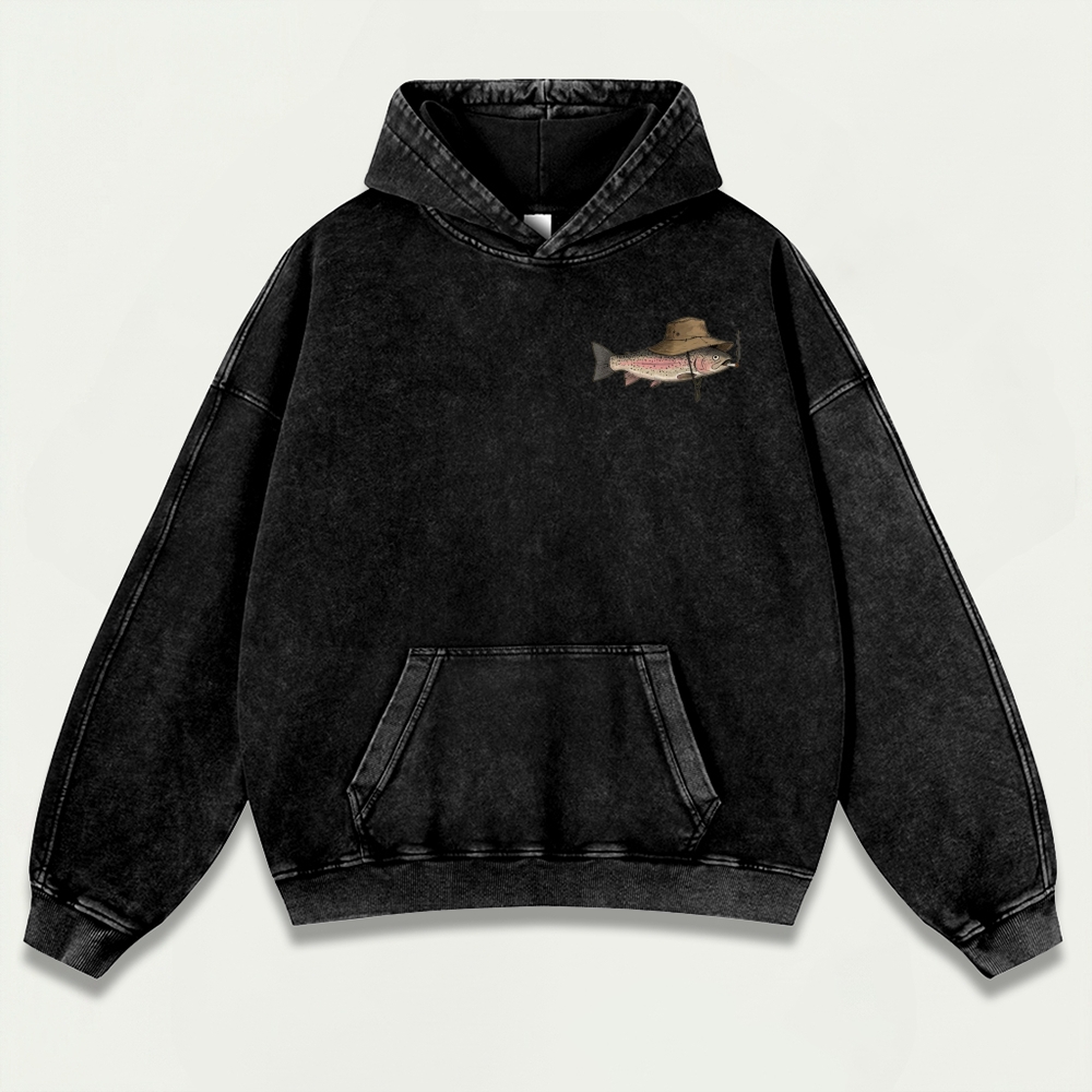 Fisher Hat Vintage Premium Heavyweight Trail Hoodie