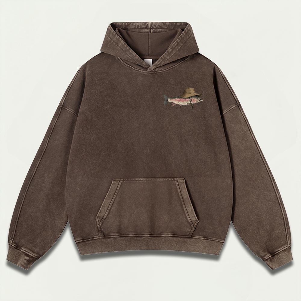 Fisher Hat Vintage Premium Heavyweight Trail Hoodie