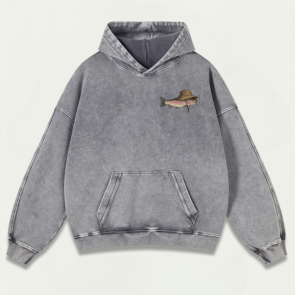 Fisher Hat Vintage Premium Heavyweight Trail Hoodie