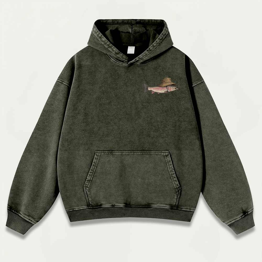 Fisher Hat Vintage Premium Heavyweight Trail Hoodie