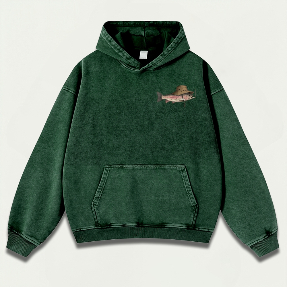 Fisher Hat Vintage Premium Heavyweight Trail Hoodie