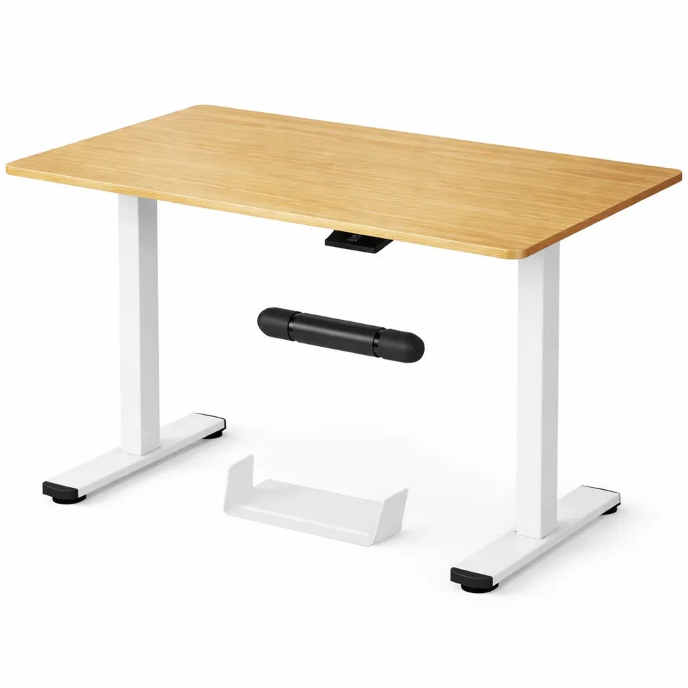 Bureau réglable en hauteur avec système anti-collision et mémoire