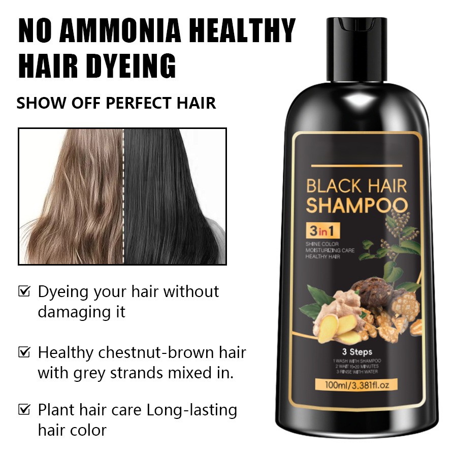 3-IN-1 HAIR COLOR SHAMPOO 