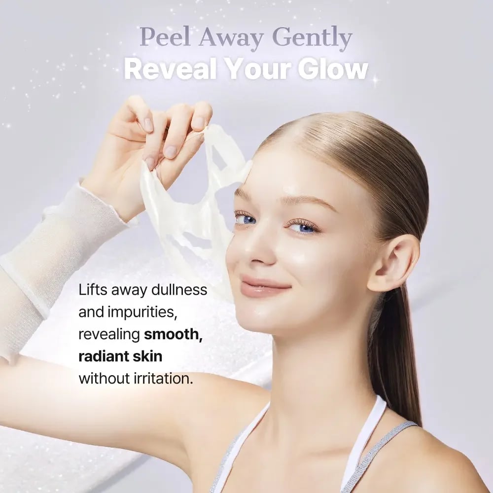 PDRN Exosome Skinplaning Glaze Mask – Intensive Collagen Peel Mask💗