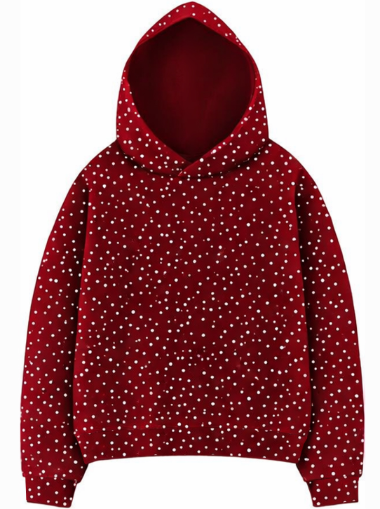 10th Anniversary Sale!✨Women's Glitter Long Sleeve Hoodies