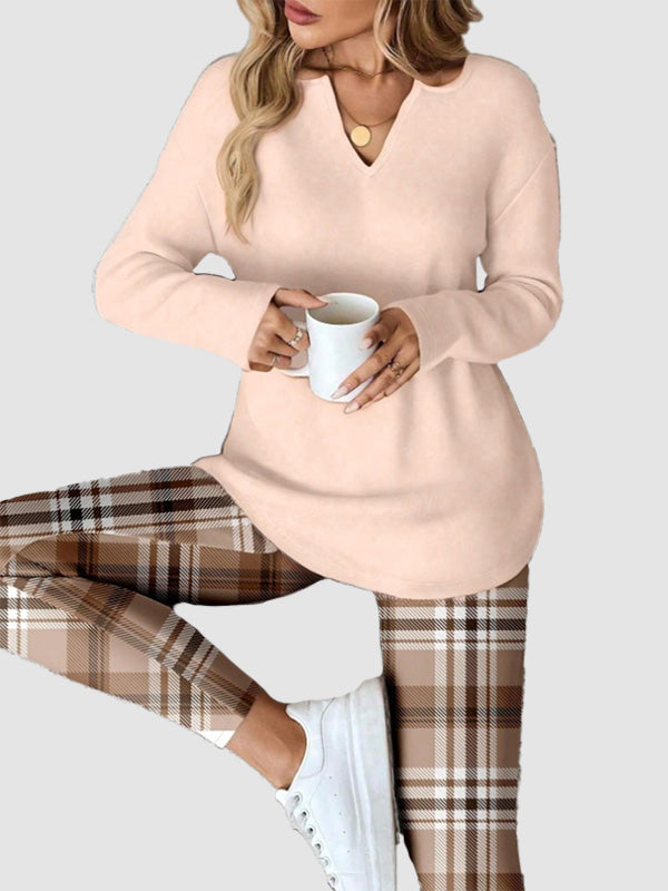 2026 Fall Cozy Casual Matching Two Piece Outfit