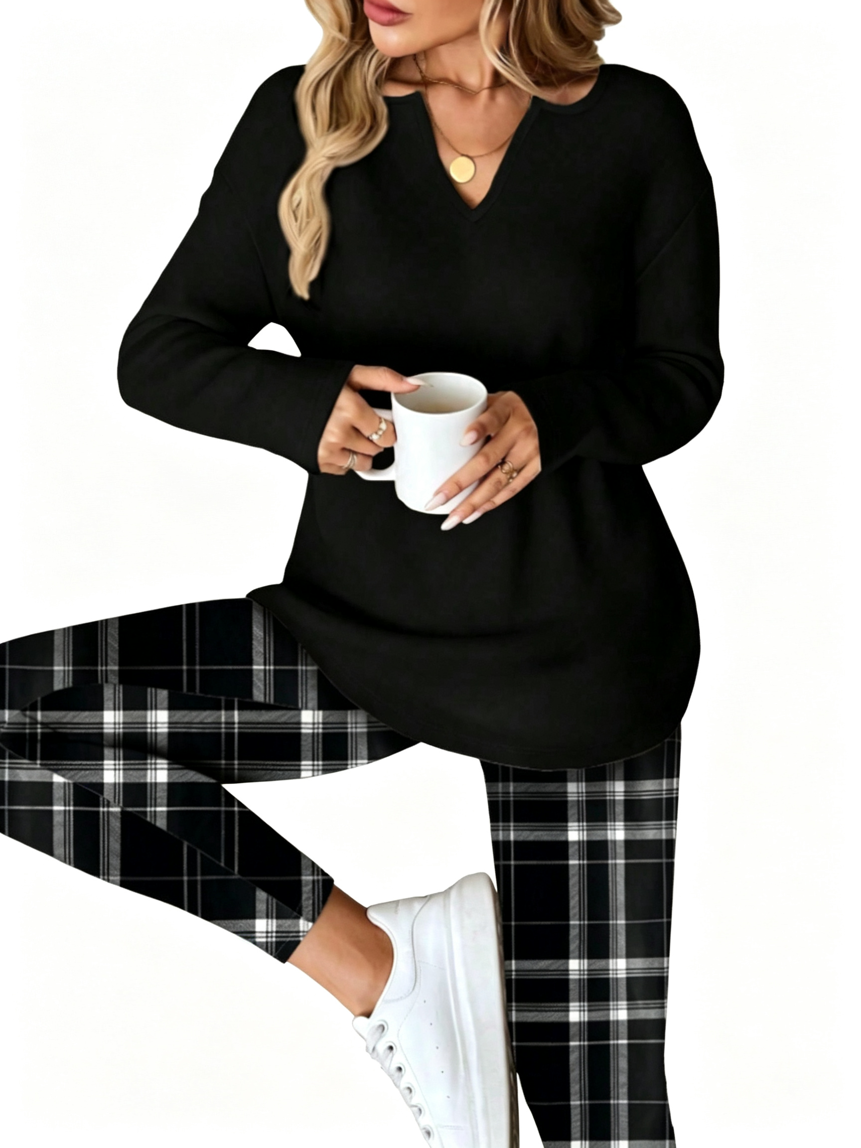 2026 Fall Cozy Casual Matching Two Piece Outfit