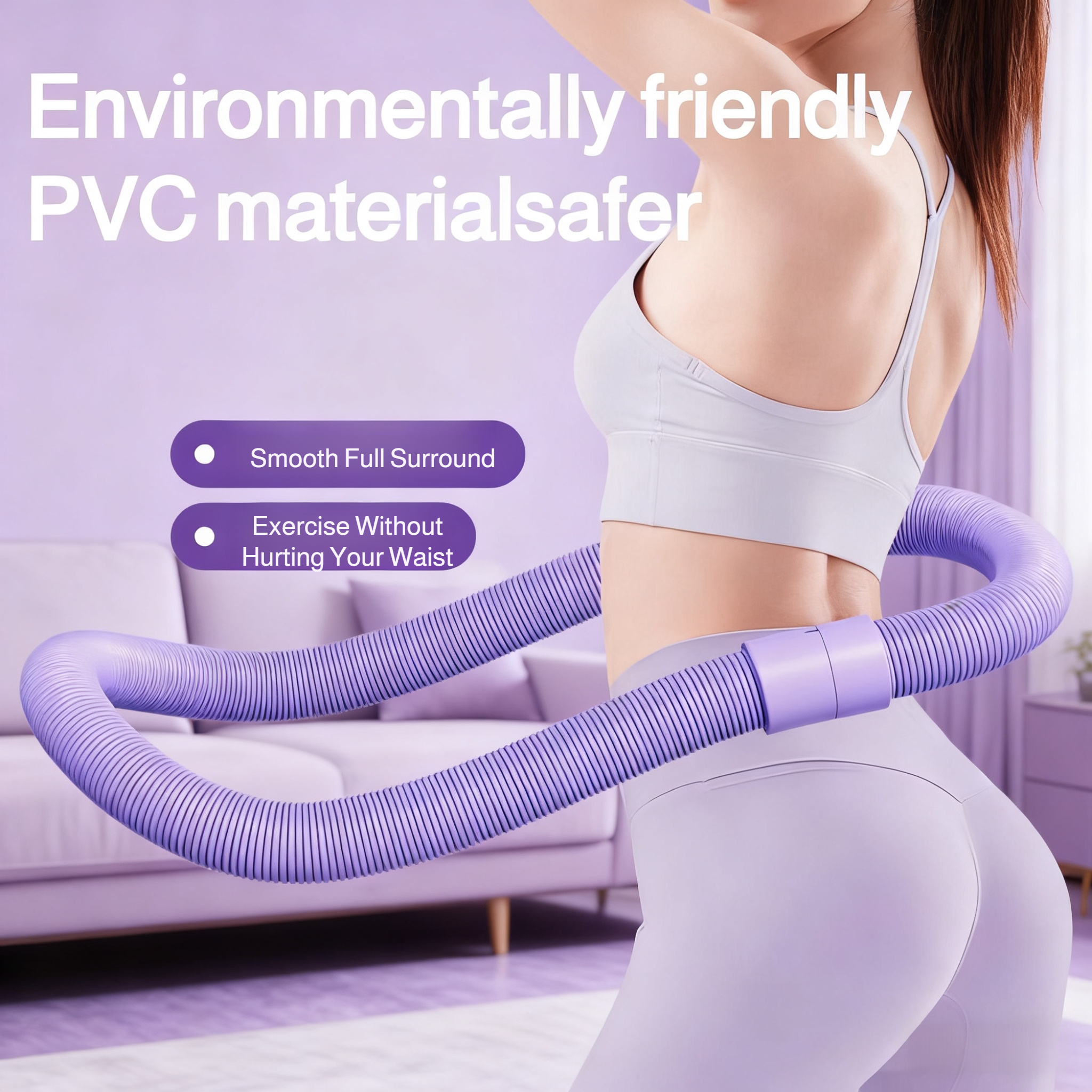 Silent Soft Hula Hoop for Waist Protection product display