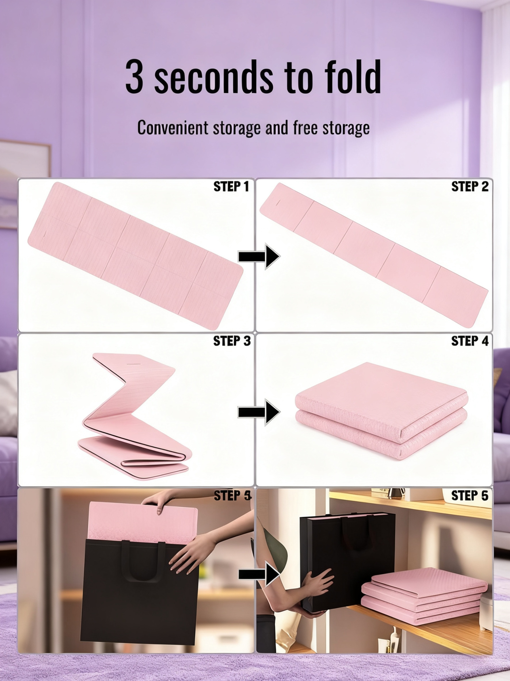 Close-up view of high-quality materials used