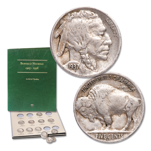 1937-D Three-Legged Buffalo Nickel