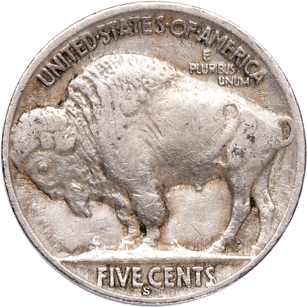 1937-D Three-Legged Buffalo Nickel
