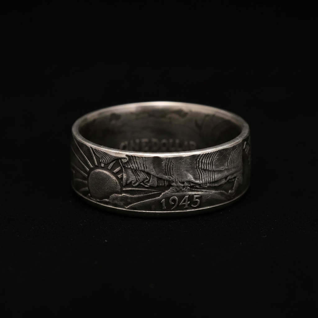 Walking Liberty Ring Front View