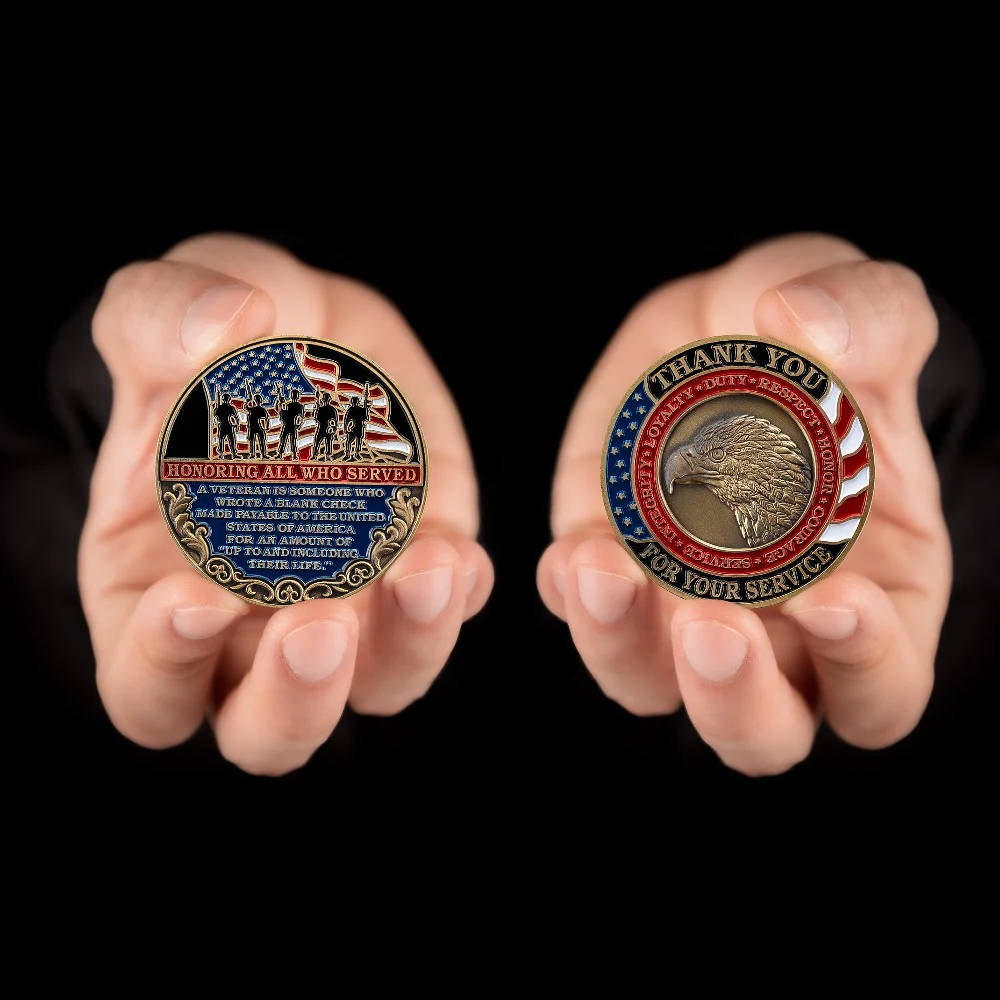🦅Eagle Troopers Veterans Honor Commemorative Coin