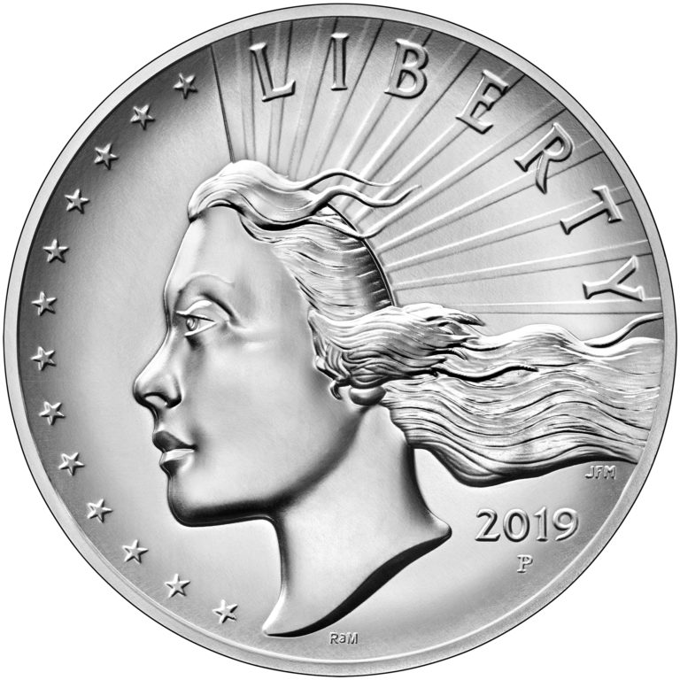 2019-W High Relief American Liberty (w/Box and COA)