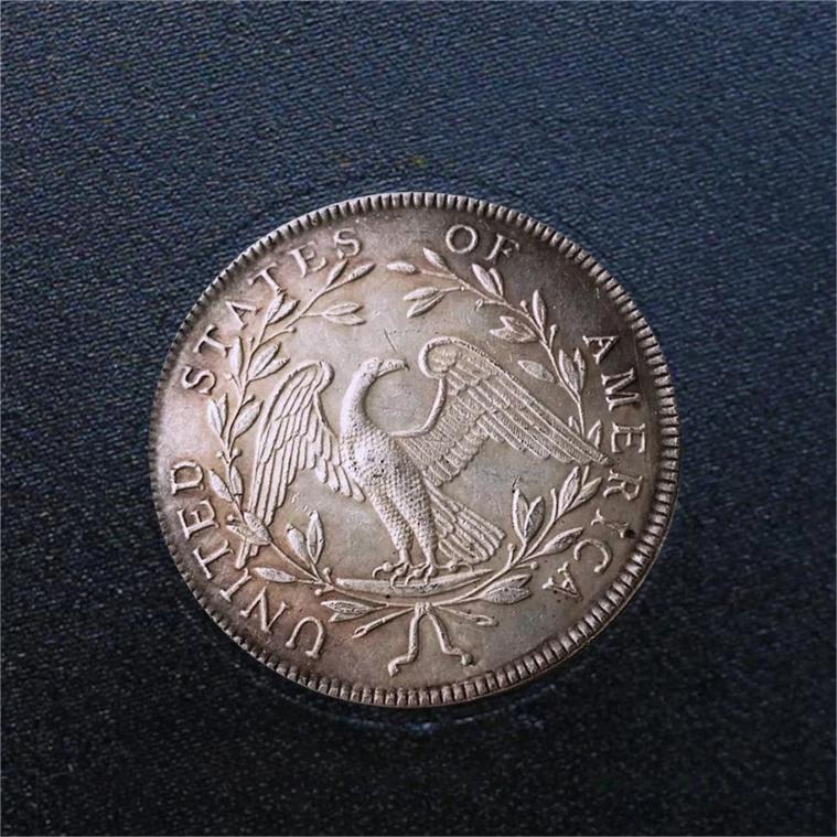 America's First Dollar：1794 Liberty Flowing Hair  Dollar Silver