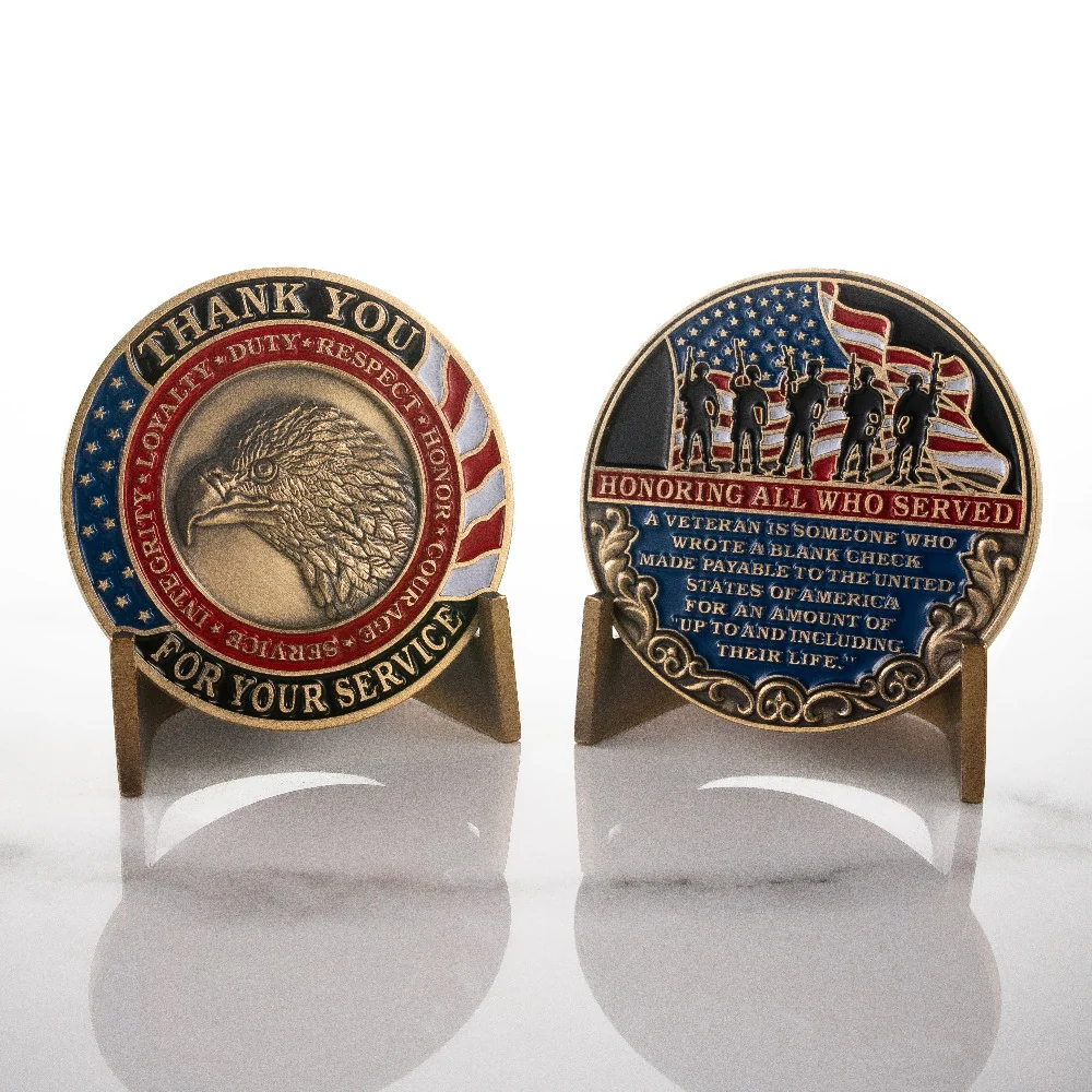 🦅Eagle Troopers Veterans Honor Commemorative Coin