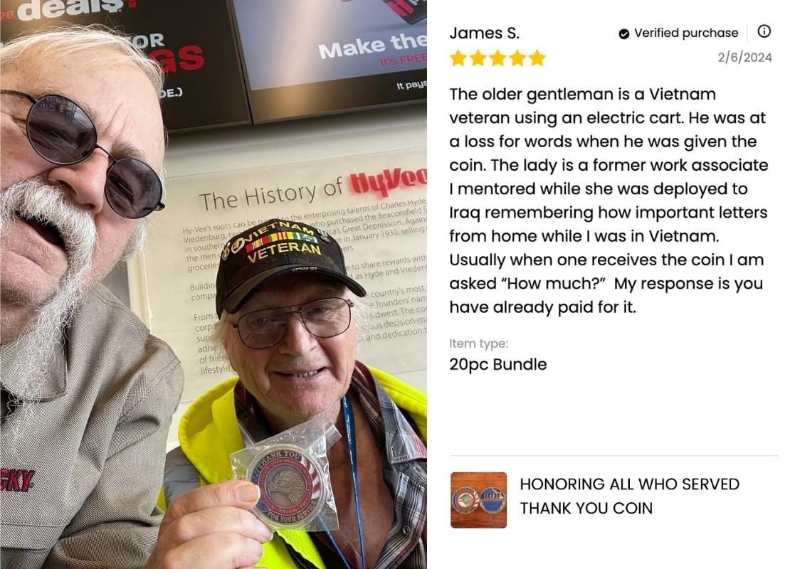🦅Eagle Troopers Veterans Honor Commemorative Coin