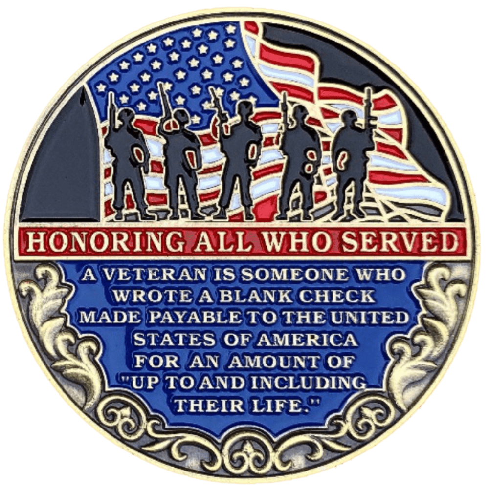 🦅Eagle Troopers Veterans Honor Commemorative Coin