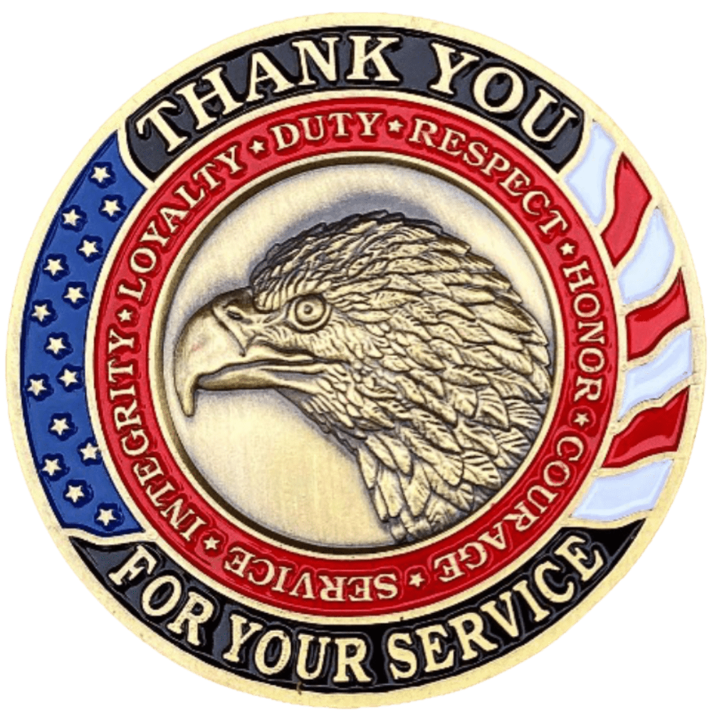 🦅Eagle Troopers Veterans Honor Commemorative Coin
