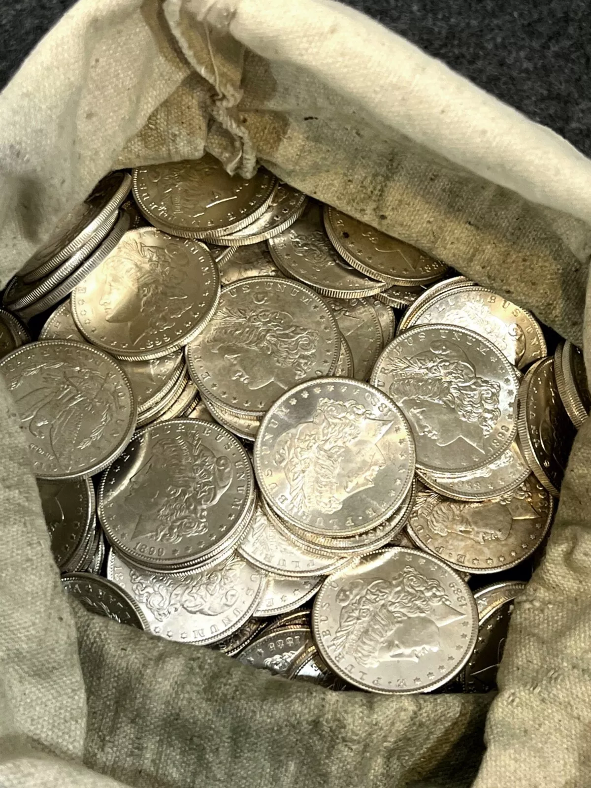 1878-1921 MORGAN SILVER DOLLAR* FROM ORIGINAL BANK BAG *