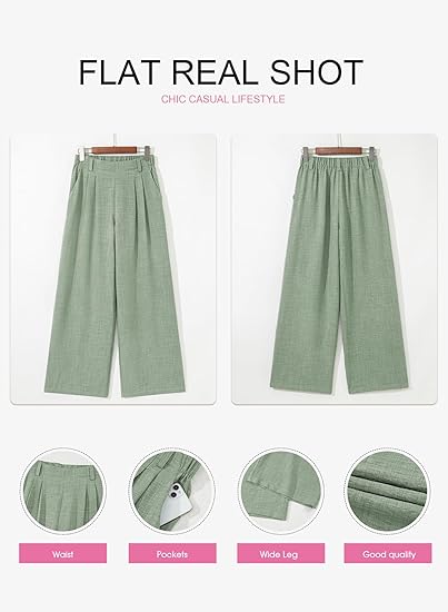 LOMON Women's Trendy 2 Piece Outfits Shorts Sets Summer Crew Neck Sleeveless Tank Top and Bottom Matching with Pockets 2026