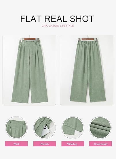 LOMON Women's Trendy 2 Piece Outfits Shorts Sets Summer Crew Neck Sleeveless Tank Top and Bottom Matching with Pockets 2026