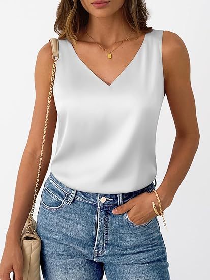 LOMON Women's Trendy 2 Piece Outfits Shorts Sets Summer Crew Neck Sleeveless Tank Top and Bottom Matching with Pockets 2026