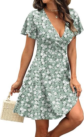 LOMON Women's Trendy 2 Piece Outfits Shorts Sets Summer Crew Neck Sleeveless Tank Top and Bottom Matching with Pockets 2026