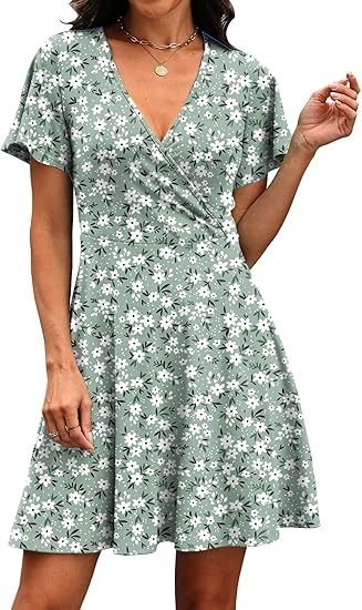 LOMON Women's Trendy 2 Piece Outfits Shorts Sets Summer Crew Neck Sleeveless Tank Top and Bottom Matching with Pockets 2026