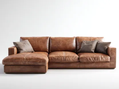 Sofás rinconeros cuero sintético salón 285x165x85 cm - marrón - diseño moderno-Oakmyhub