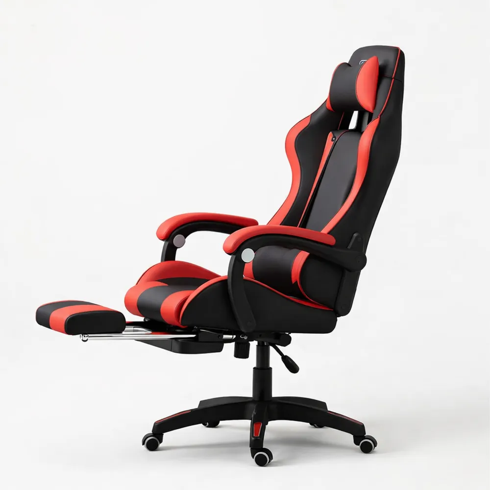 Chaise de bureau ergonomique réglable avec accoudoirs