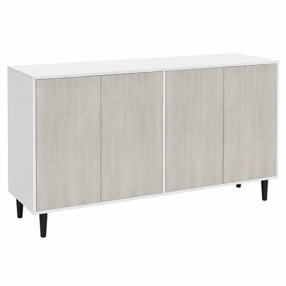 Armoire de Rangement de Cuisine avec Étagères Réglables