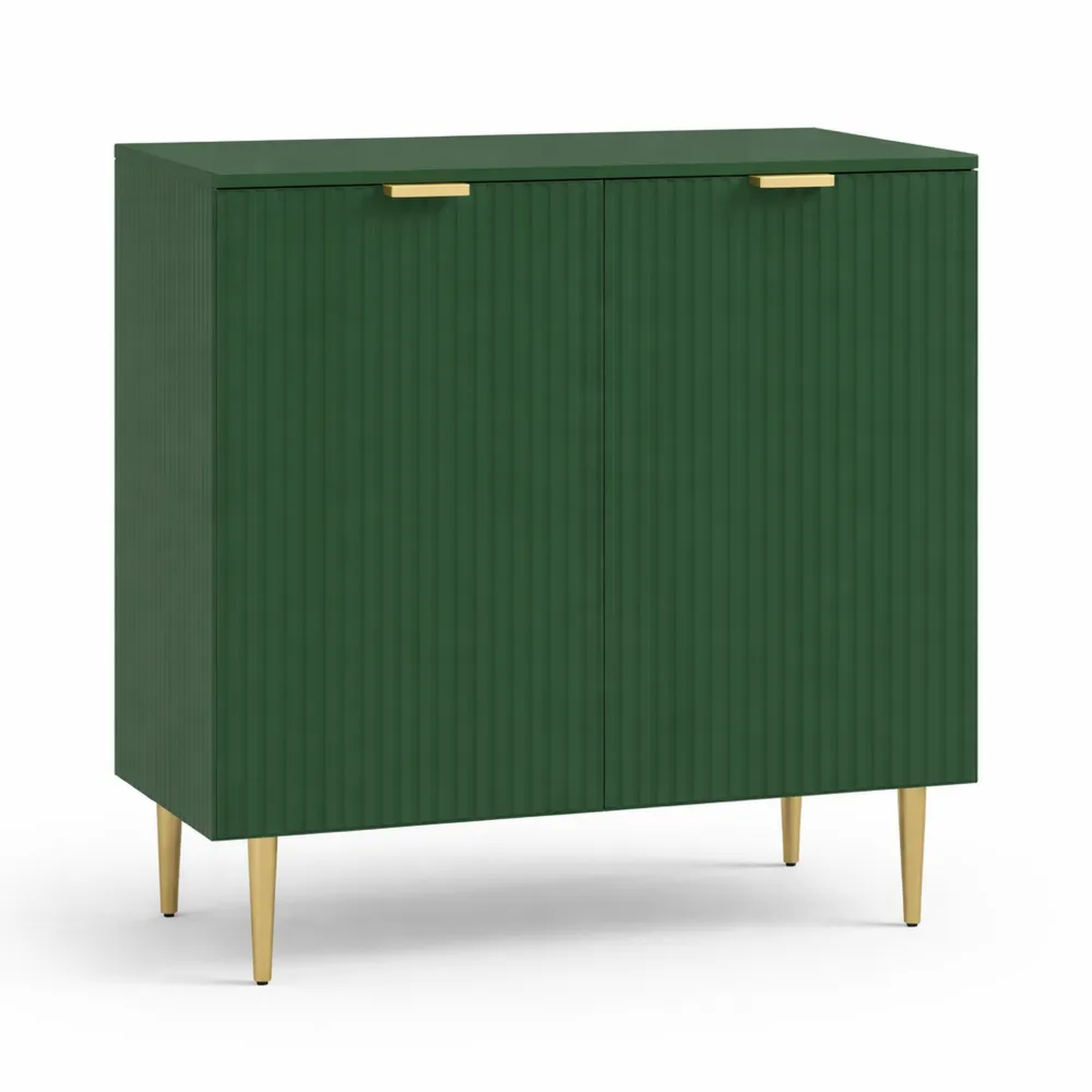 Buffet de Cuisine avec Étagère Réglable et Portes