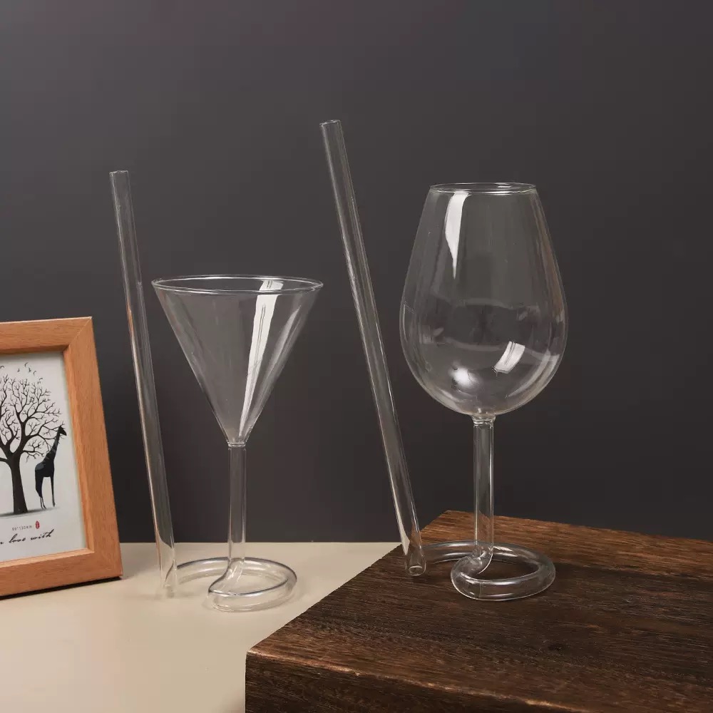 Creative Siphon Wine Glass