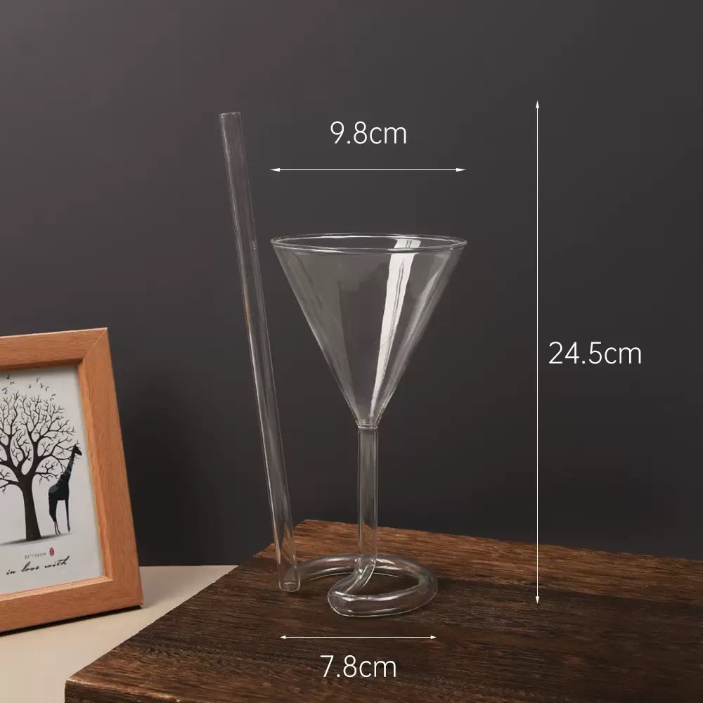 Creative Siphon Wine Glass