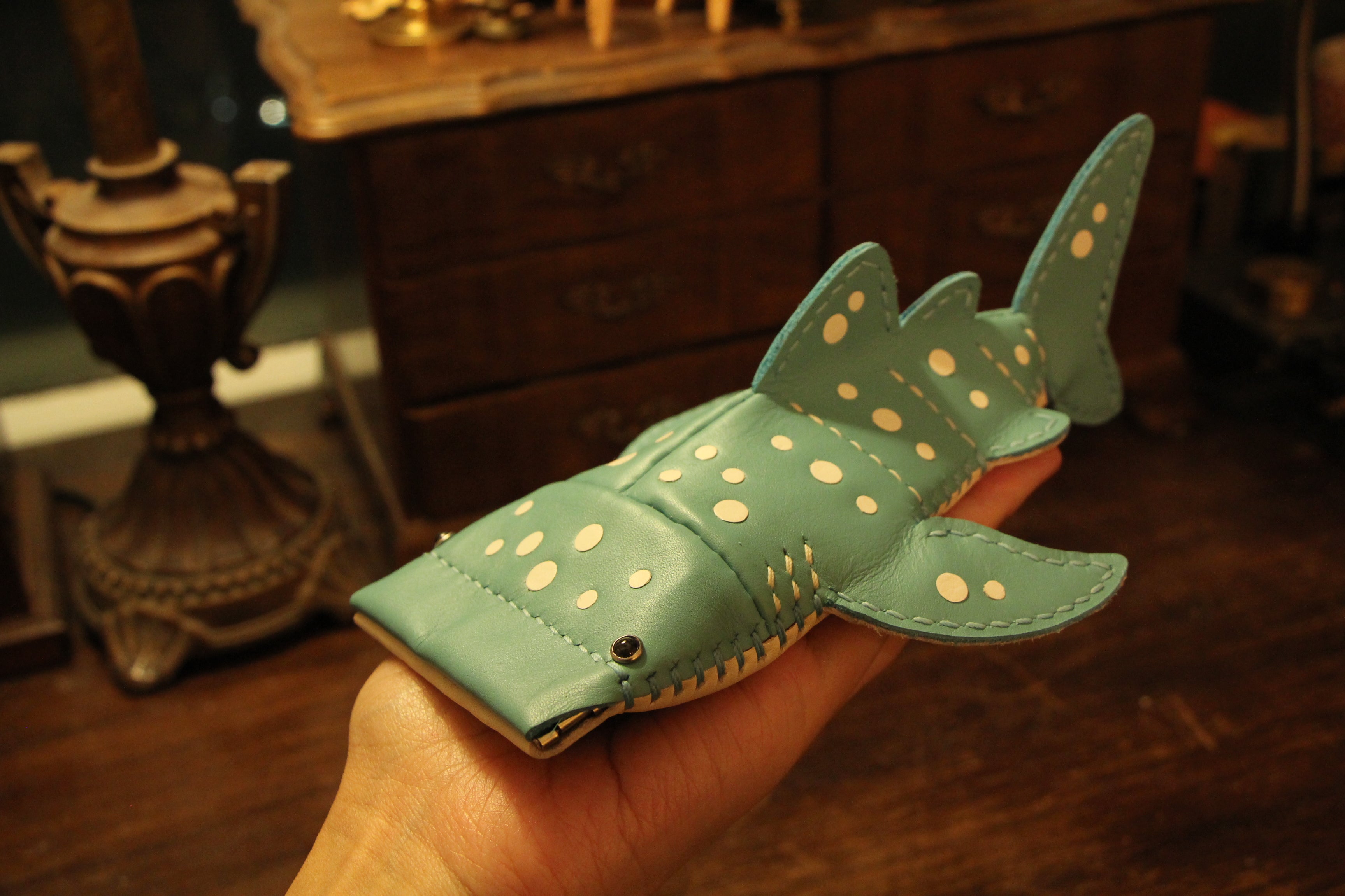 Puncham Whale Shark Key Pouch & Coin Purse