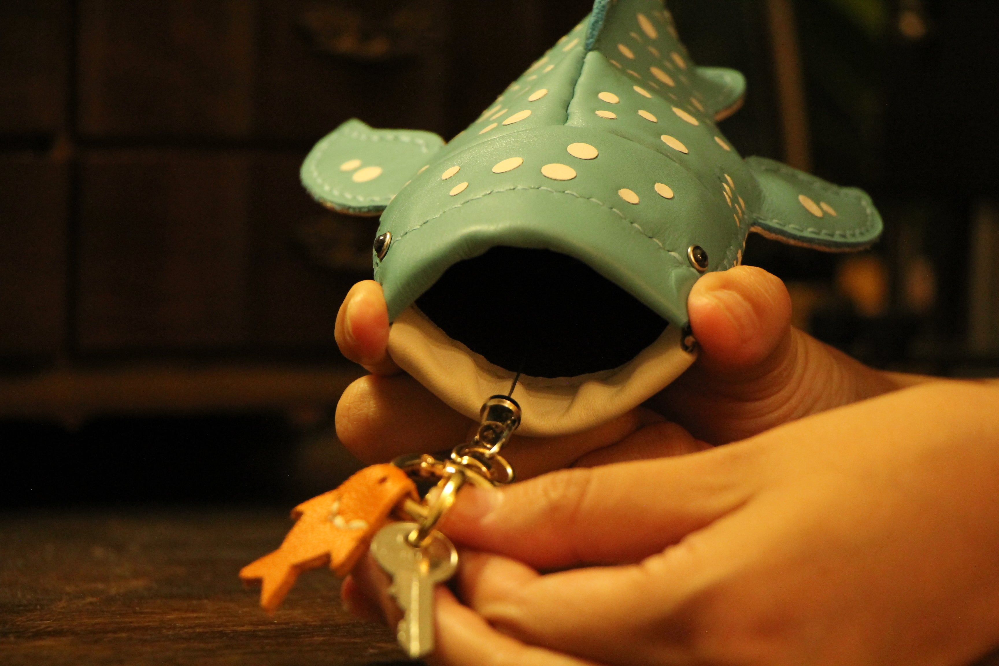 Puncham Whale Shark Key Pouch & Coin Purse