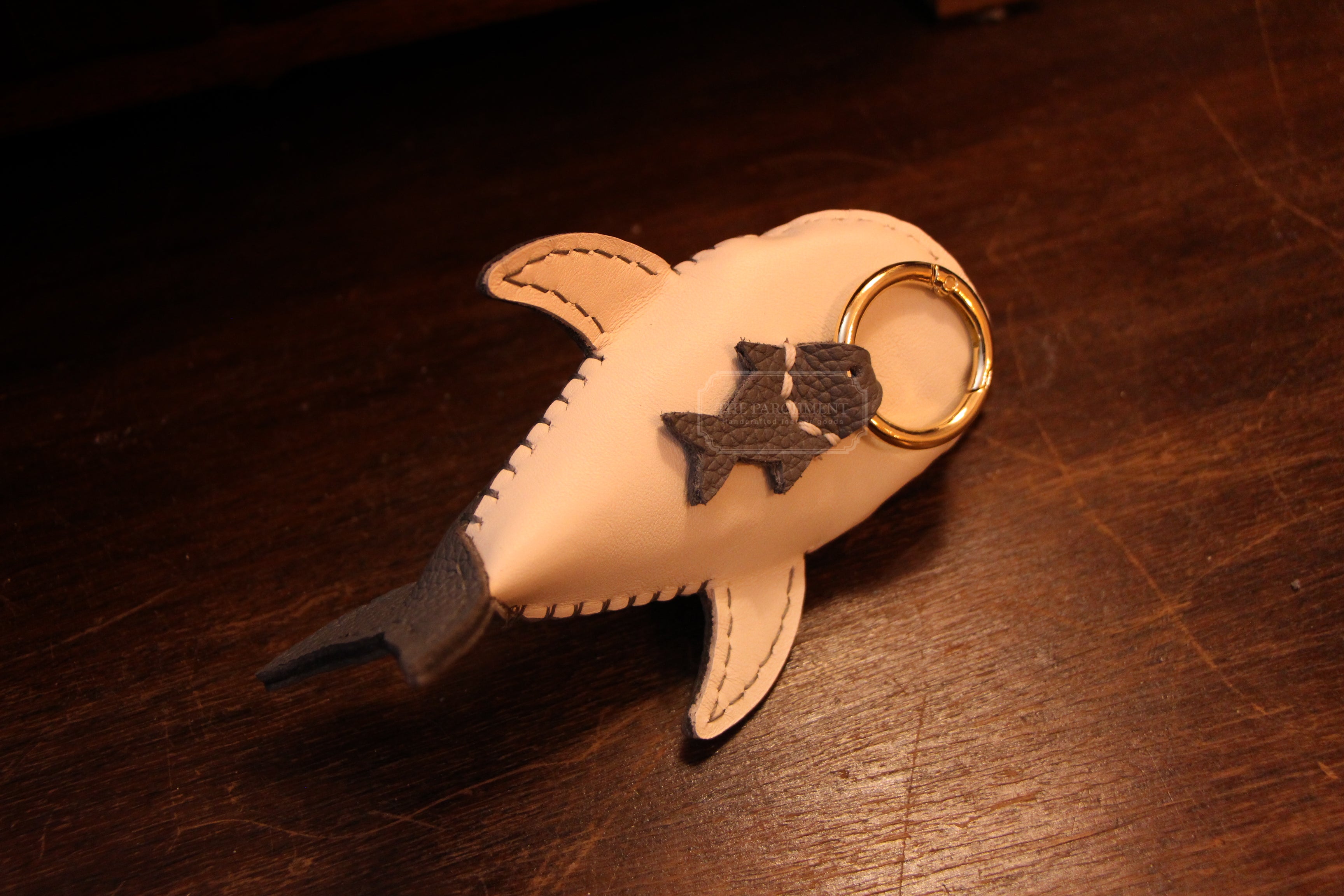Apr 3 22:00 EDT Opens again | Handmade Leather Shark Coin Purse | Made-to-order 4-6 weeks lead time to ship from Canada