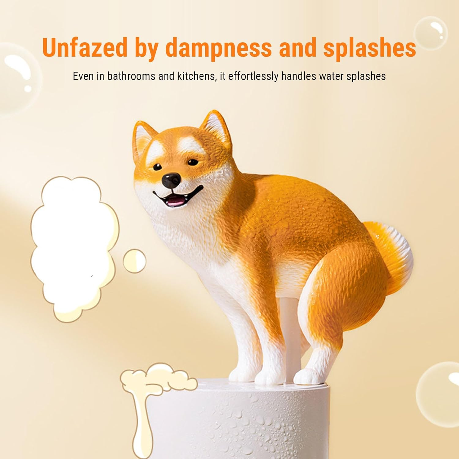 Galvin Fun Shiba Inu Automatic Soap Dispenser