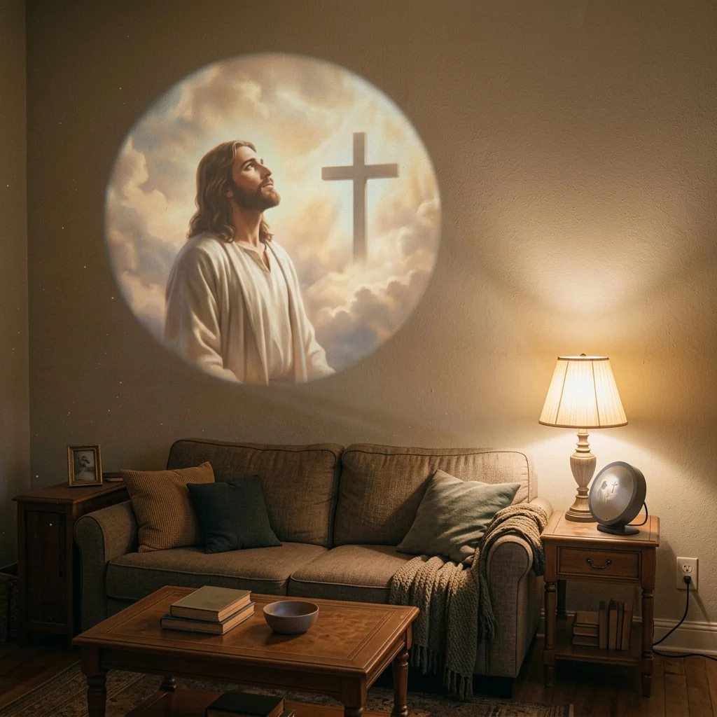 Projection Light That Brings Peace