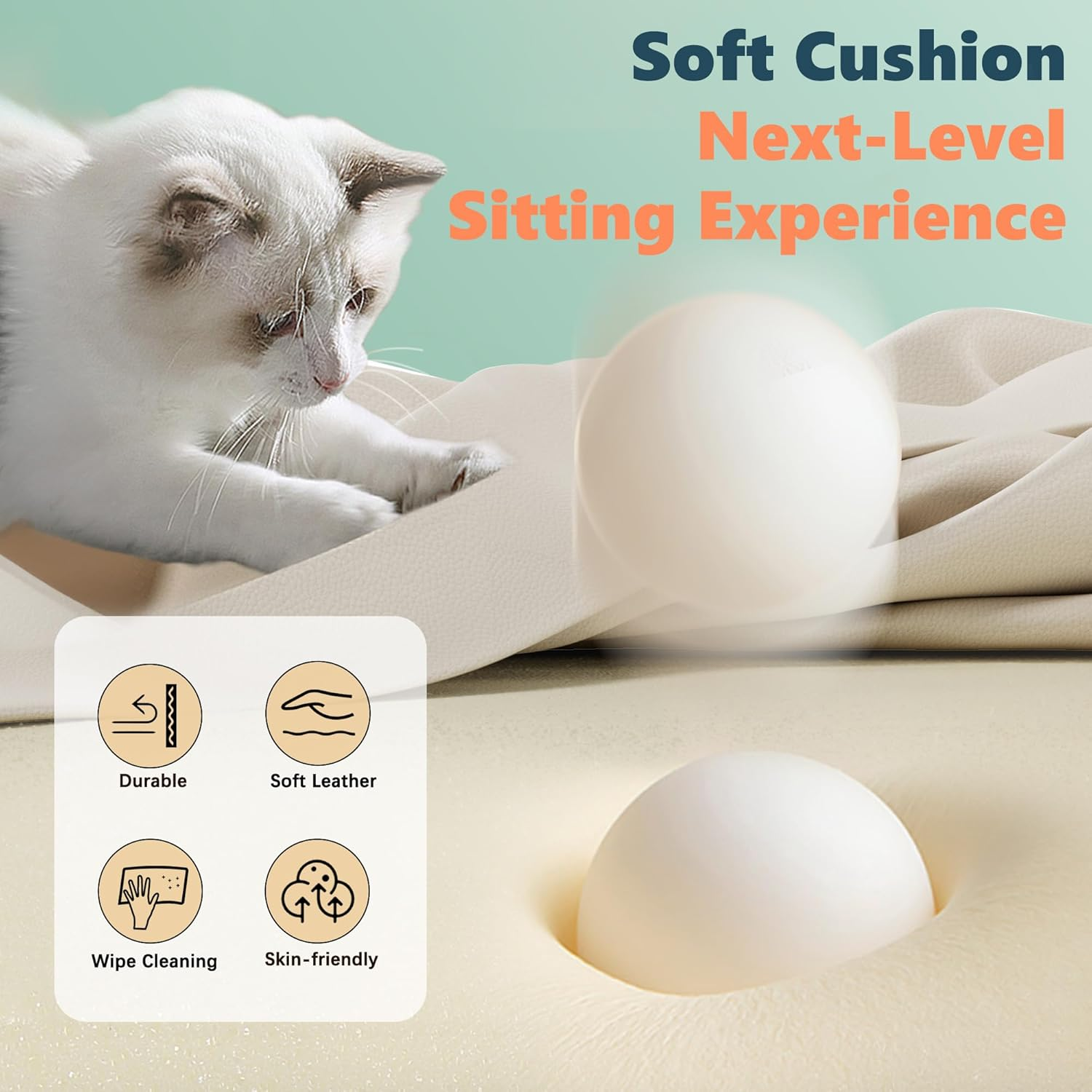 Office Cross-Legged Sitting Chair (with Footrest)