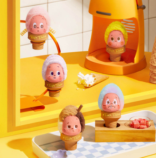 MOON GELATO Series-Ice Cream Plush Pendant Blind Box (Overseas Ver.) preorder