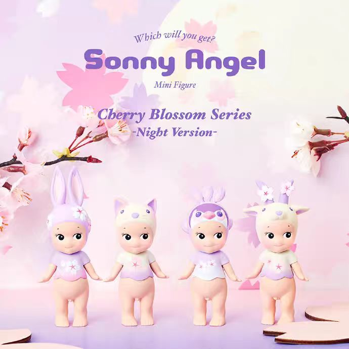 Sonny Angel Mini Figure Cberry Blossom Series Night Version-no box preorder