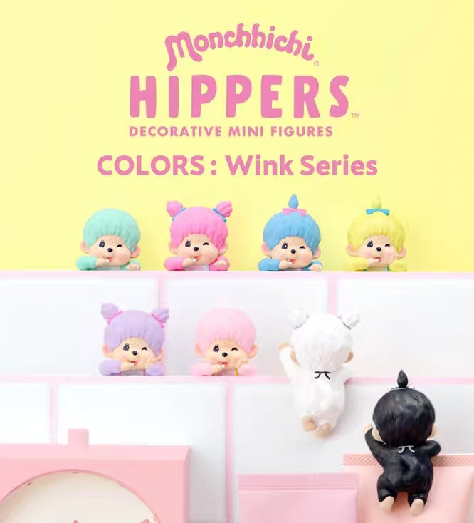 Monchichi HIPPERS DECORATIVE COLORS:Wink Series Blind Box-preorder