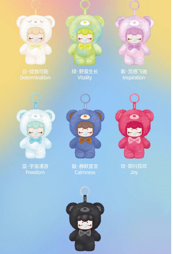 Nanci Bear Inner World Plush Pendant Series