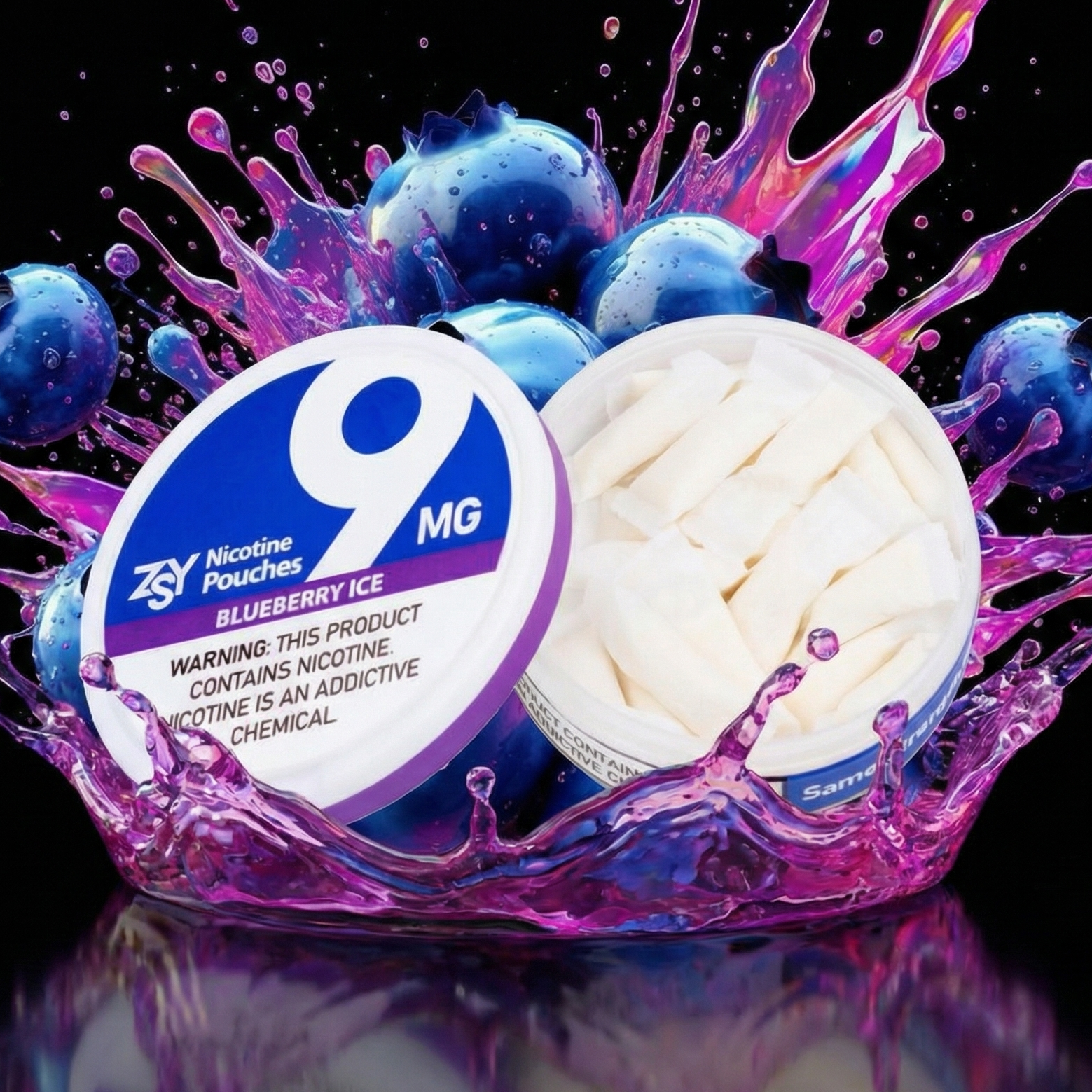 Blueberry Ice Nicotine Pouches